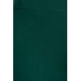 thumbnail image 4 of Women's High Waist Flared Casual, Work, Lounge Pants - Wide Leg, Forest Green, 4 of 6