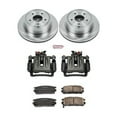 thumbnail image 2 of PowerStop Rear Stock Replacement Brake Pad and Rotor Kit with Calipers Fits: CHEVROLET PONTIAC SATURN Select Models KCOE2092, 2 of 5