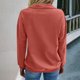 thumbnail image 4 of HongQid Womens Quarter Zip Pullover Casual Long Sleeve Shirts Half Zip Sweatshirt Trendy Fall Winter Clothes, 4 of 4