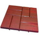 EmscoGroup 2155HD Paveurs de Patio en Résine à Motif de Briques Rouges Profondes en Plastique – image 1 sur 1