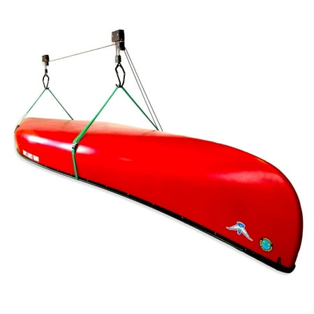 Canoe Ceiling Storage Hoist Hi Lift Home Garage Hanging Pulley