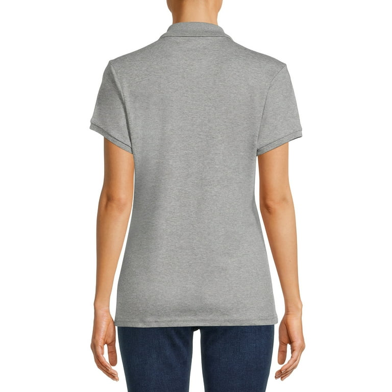 Grey polo shirts for juniors hot sale