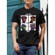 thumbnail image 1 of Camiseta de Gorillaz para hombre, con el logo de la banda Demon Days, de manga corta, negra, para adultos, hombres, mujeres, adolescentes, jóvenes y ocio., 1 of 7