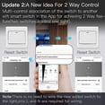 thumbnail image 4 of RF433 Smart WiFi Wireless Switch, Smart Life Connected Relay Switch Tuya App Remote Control, 4 of 5
