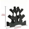 thumbnail image 2 of Dumbbell Rack, 3 Tier Vertical Dumbbell Weights Rack Set 6 Hand Exercise Fitness Gym Dumbells, Hex Dumbbell Storage, Dumbbell Tree, Hand Weight Tower Stand Gym Dumbbell Rack Dumbbells Rack Fitness, 2 of 5
