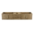 thumbnail image 7 of James Martin Furniture 389-V72D-CFO-G-DGG 72 in. Mercer Island Coffee Oak & Radiant Gold Double Bathroom Vanity with Glossy Dark Gray Solid Surface Top, 7 of 7