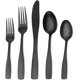 thumbnail image 3 of Juego de cubiertos negro mate, juego de cubiertos de acero inoxidable satinado, juego de cubiertos de 5 piezas, utensilios de cocina, apto para lavavajillas Xemadio WMPH-939, 3 of 7