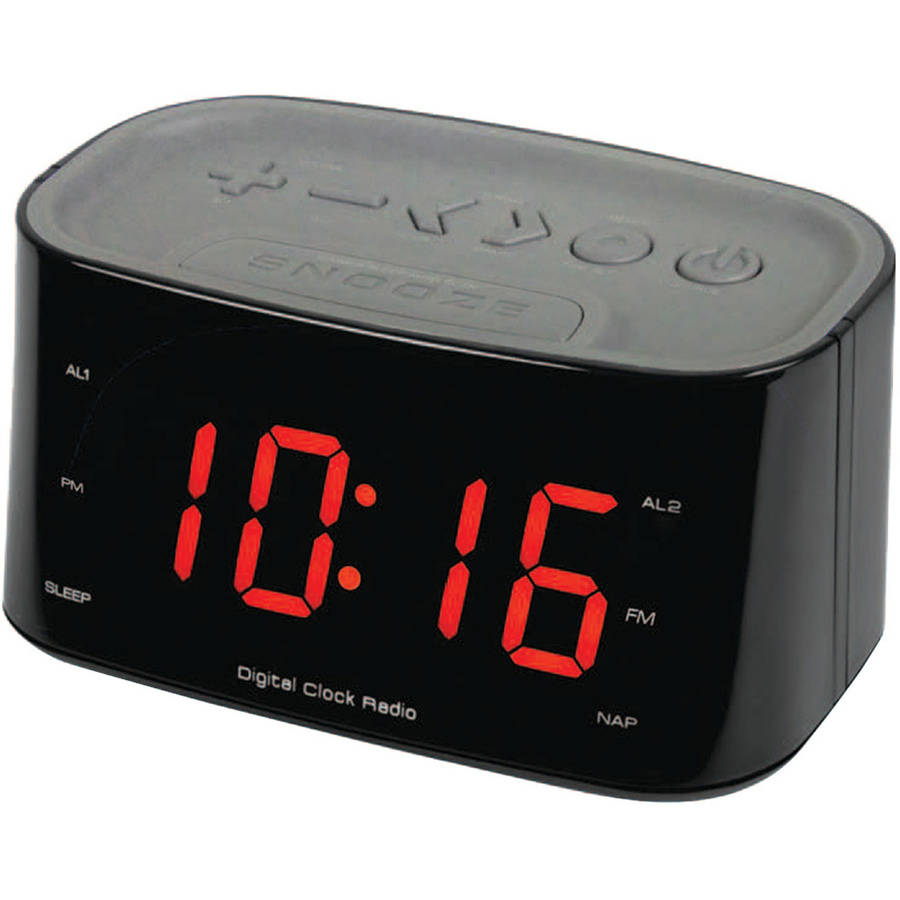 Sylvania 1.2" Dual Alarm Clock Radio