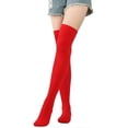 thumbnail image 5 of Womens Long Thigh High Socks Over The Knee Thigh High Socks Long Socks, 5 of 5