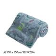thumbnail image 2 of UTXQFD ,Glow in The Dark Blanket Dinosaur Gift Toys for Kids Boys Teen Adults Gaming Decor for Bedroom Living Room Soft Cozy Fluffy Luminous Blankets, 2 of 7