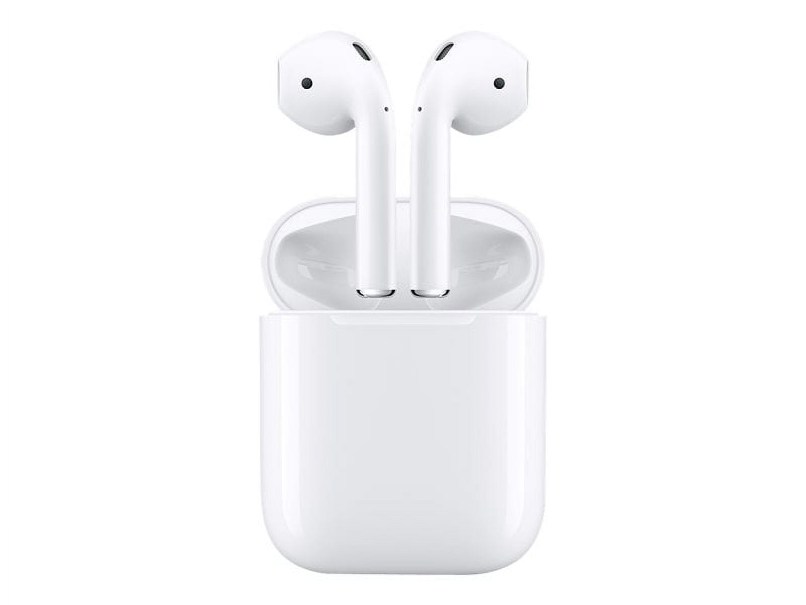 Restored Apple AirPods Bluetooth True Wireless Earbuds with Charging Case, White, VIPRB-MMEF2AM/A (Refurbished)