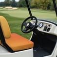 thumbnail image 3 of Garronmavis Golf Cart Seat Covers Orange Golf cart bench seat covers Gradient Color for Daily Protection, Warmth in Winter and Cooling in Summer, 3 of 7