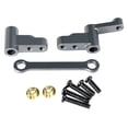 thumbnail image 1 of Kits de dirección de coche RC, conjunto de dirección de coche RC, pieza de repuesto, piezas metálicas de repuesto resistentes para coche RC 1/14 14301 Gris, 1 of 8