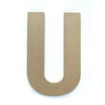 thumbnail image 1 of Lettre U en bois du décor Lerman, 1 of 4