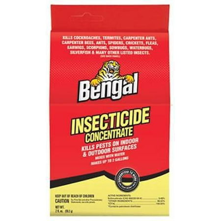 2 OZ Concentrate Insecticide Kills Roaches Fleas Ticks