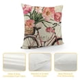thumbnail image 4 of Hello Throw Pillow Covers, Flowers Spring Cushion Case for Sofa Couch, 4 of 5