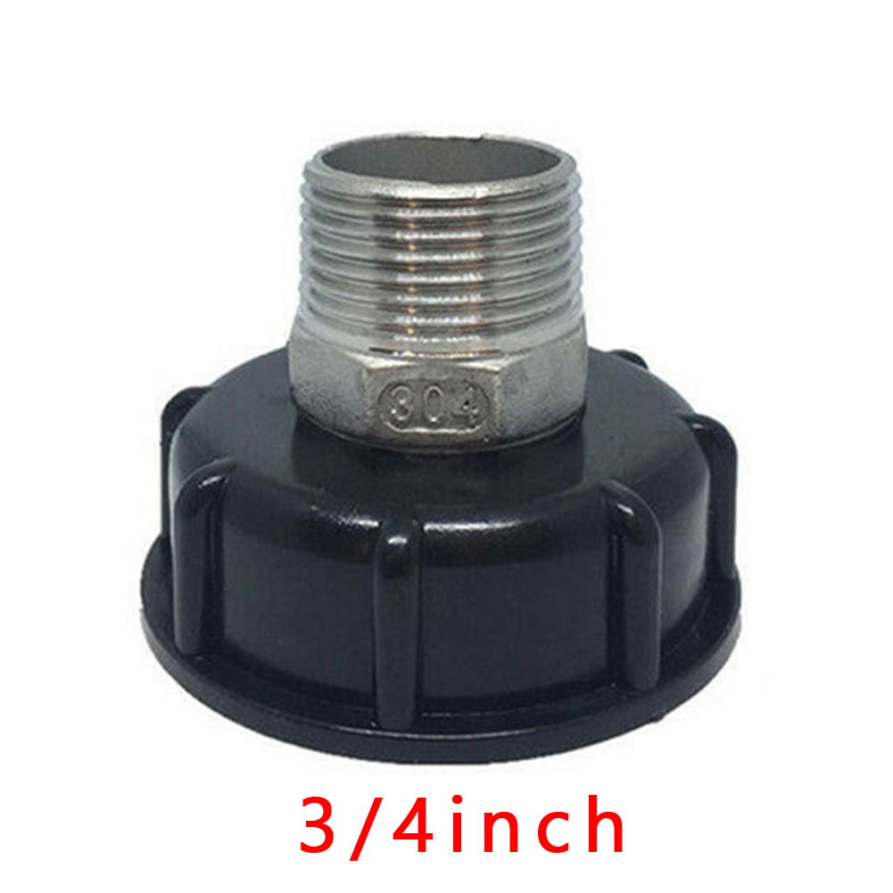 IBC Tank Cap S60x6 Outlet Hose Fitting/Connector/Adapter with 1/2" 3/4" 1" Tap 
