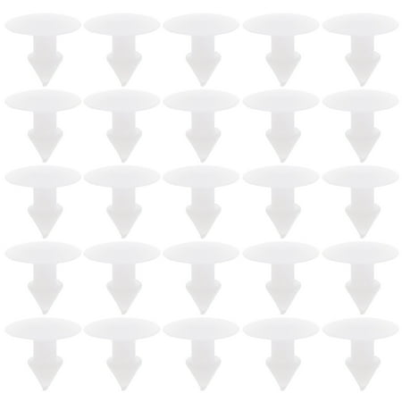 

White 50 Pcs Hard Hat Hats Safety Accessories Replace Helmet Detachable