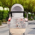 thumbnail image 5 of DIXRUYEE Stroller Organizer Vintage Floral Printed, 5 of 7
