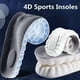 thumbnail image 2 of Plantillas para zapatos deportivos 4D, plantillas supersuaves para correr, cestas de absorción de impacto, soporte para ARCO, inserciones ortopédicas, 2 of 4