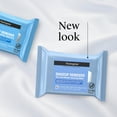 thumbnail image 3 of Neutrogena Makeup Remover Wipes and Face Cleansing Towelettes, 25 Count, 3 of 11