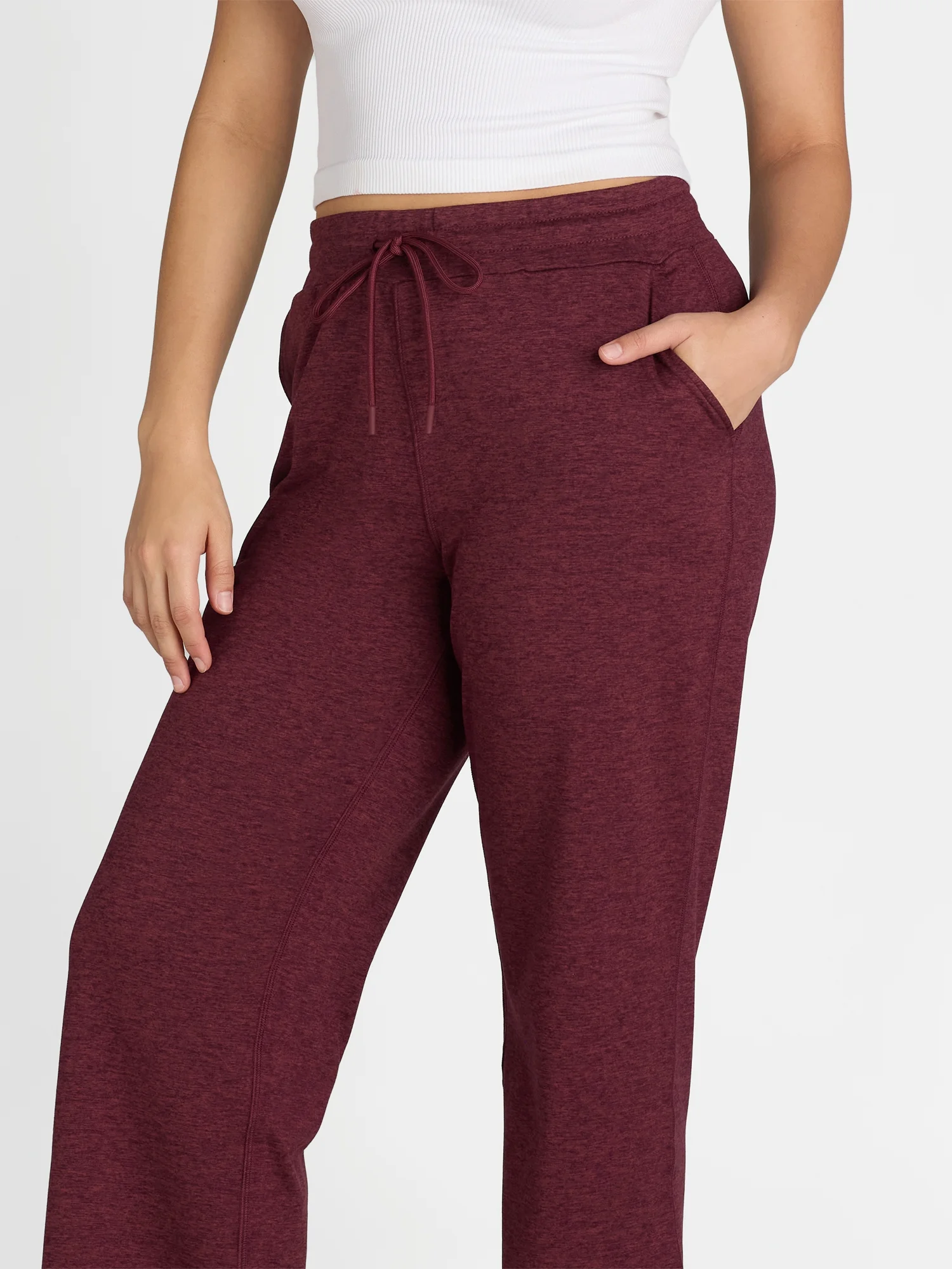 Athletic Works Women's and Women's Plus ButterCore Wide Leg Athletic Works Women's and Women's Plus ButterCore Wide Leg