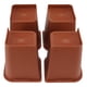 thumbnail image 2 of Elevador Adicional Para Muebles, Elevador De Silla De Cama Resistente, Esquina Redondeada, Apilable, 4 Piezas Para Dormitorio, 2 of 8