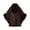 Brown, variant on Womens Sweaters Casual Classic Winter Wrap Cable Knit Poncho with Faux Fur Edges Hook Fastening Detail Stylish Outerwear for Weekend Hangouts Casual Getaways
