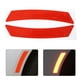 thumbnail image 5 of 2 uds Universal coche Reflector pegatina reflectante rueda ceja cinta de advertencia de seguridad, 5 of 10