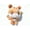 Orange, variant on ATEEZ ANITEEZ Pop Up Plush Doll WOOYOnyang Cartoon Collection Doll,11.8" Cute Stuffed Animals Plushies Toys Fans Gift(WOOYOnyang)