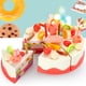 thumbnail image 3 of XWSHYW Juguetes para Niños Pequeños Juego de Pastel de Cumpleaños, Regalo Del Día Del Niño, Juego de Juguetes de Comida, Corte Diy, Juego de Simulación, Pastel de Fiesta de Cumpleaños con Velas para, 3 of 6