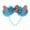 Style4, variant on S-titch Rainbow Ombre Bow Headband - Sparkling Party Headband for Women and Teens, Cute Cosplay Costume Accessory for Birthdays and Themed Events