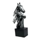 thumbnail image 4 of Estatua de cabeza de caballo, adorno coleccionable, escultura animal, figura artística antigua para Astilla, 4 of 9