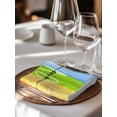 thumbnail image 6 of Rainbow Cloth Napkins Set of 4 Reusable Dinner Napkins, Cartoon Colorful Gradient Striped Funny Art Cocktail Napkin Washable Table Napkins for Wedding/Holiday Party/Baby Shower 20"x20", 6 of 7