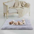 thumbnail image 6 of PrimeGo Pet Mat Portable Durable Cat Dog Bed Mat Soft Comfortable Dual Purpose Pet Warm Plush Pad Pet Supplies, 6 of 7