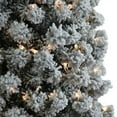 thumbnail image 5 of Ktaxon 7.5FT PVC Artificial Pencil Christmas Tree, with 385 UL-Listed Clear Lights, 5 of 8