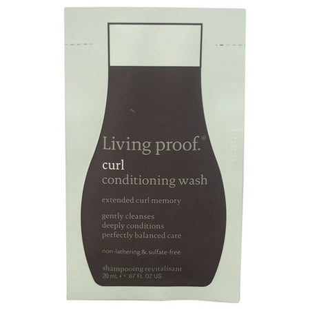 Living Proof Curl Conditioning Wash, Travel Sized Packet
