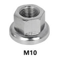 thumbnail image 1 of 2Pcs Stainless Steel Bike / Cycle Wheel Axle Track Nuts Sizes M9/M10, 1 of 5