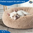 thumbnail image 2 of Show & Tail Donut-Dog Bed with Cozy Stress Relief Material, Non-Skid Bottom and Machine Washable pet Mattress for Dog Sleeping, 2 of 7
