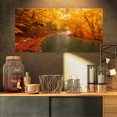 thumbnail image 1 of Sentiers Lumineux d'Automne sur Route - Impression sur Toile Photographie de Paysage, 1 of 3