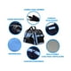 thumbnail image 2 of Transportadora para Mascotas Bluelander SHDG-1207 Pegable Color Azul, 2 of 5