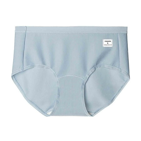 New Low Price: Panty Packs Women  Ropa Interior de Mujer  Fashion Women s Breathable Soft Stretch Panties Underwear High Waist Belly Dry Fast SOPATENOR Blue M