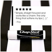 ChapStick Classic (3 Sticks) Original Flavor Skin Protectant Flavored Lip Balm Tube, 0.15 Ounce Each