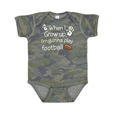 

Inktastic Future Football Player Boys Gift Baby Boy Bodysuit