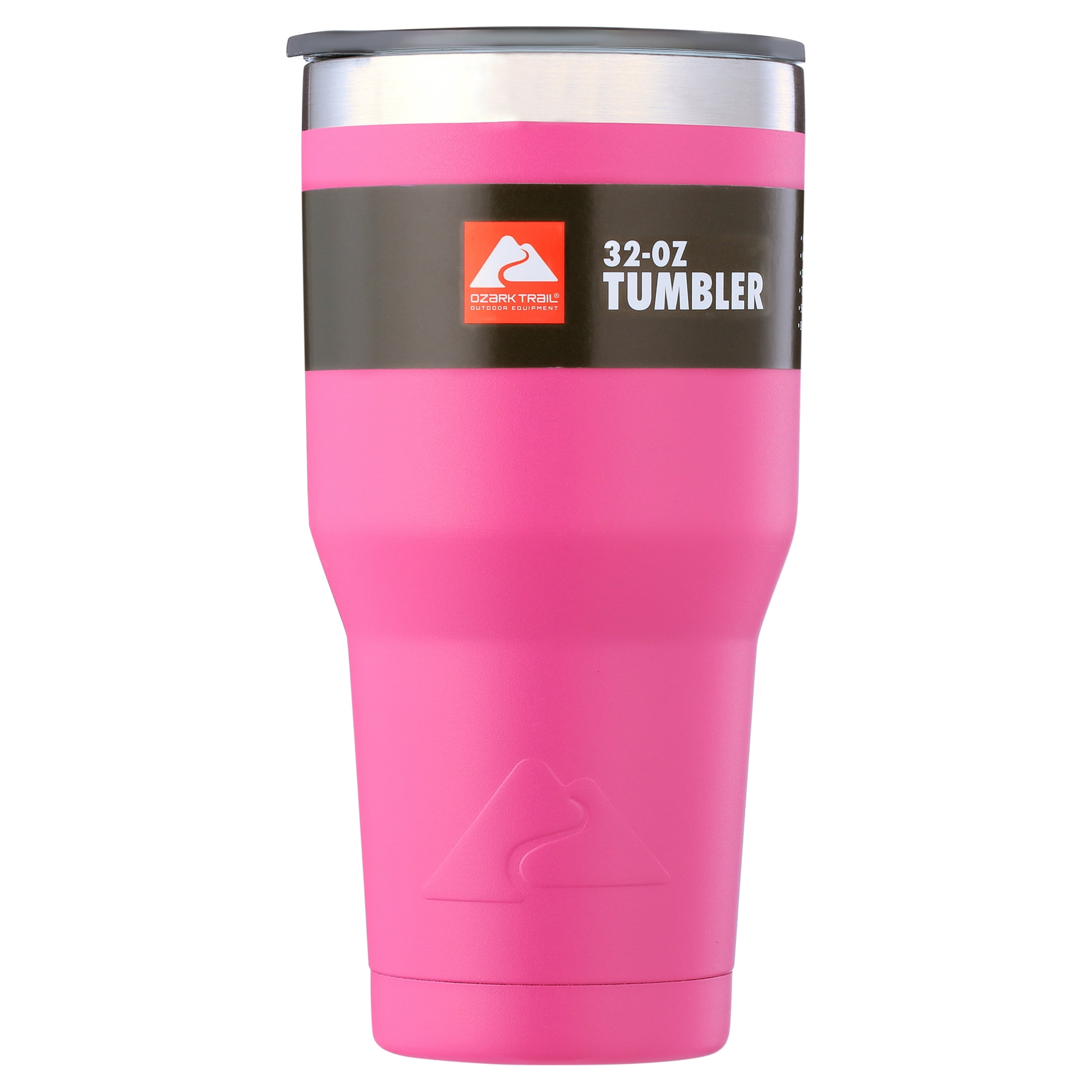 Ozark Trail 32 oz Insulated Stainless Steel Tumbler, Hot Pink