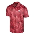 thumbnail image 2 of Men's Colosseum Crimson Oklahoma Sooners Big & Tall Palms Polo, 2 of 3