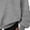 Grey, variant on IMENGL Oversized Sweatshirts for Women Loose Fit Solid Color Lapel Pullover Hoodless Womens Casual Crewneck Sweatshirt,S-3XL