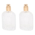 thumbnail image 4 of Botellas de vidrio con atomizador para perfume, 2 piezas de atomizador de perfume de vidrio, botella de atomizador de perfume de vidrio transparente, botellas de vid, 4 of 14