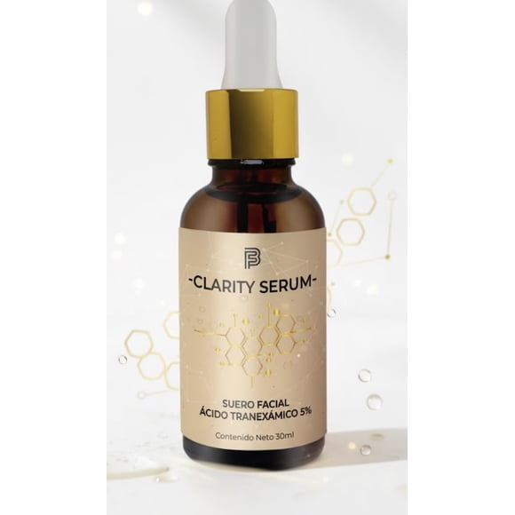 Beauty Freedom Sérum Clarity 30ml con 5% Ácido Tranexámico | Anti-manchas Resistentes | Niacinamida + Kójico | Unifica, Ilumina y Calma Piel Sensible