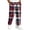 Red, variant on UDAUDU Men Sweatpants Baggy Fall Lightweight Elastic Waist Drawstring Trouser Outdoor Workout Athletic Hiking Joggers with Pockets Earthy Yellow 4XL